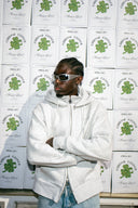 Chrome Clover Zipper