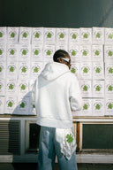 Chrome Clover Zipper
