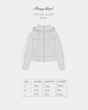 Chrome Clover Zipper