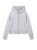 CC Cropped Zipper Grey